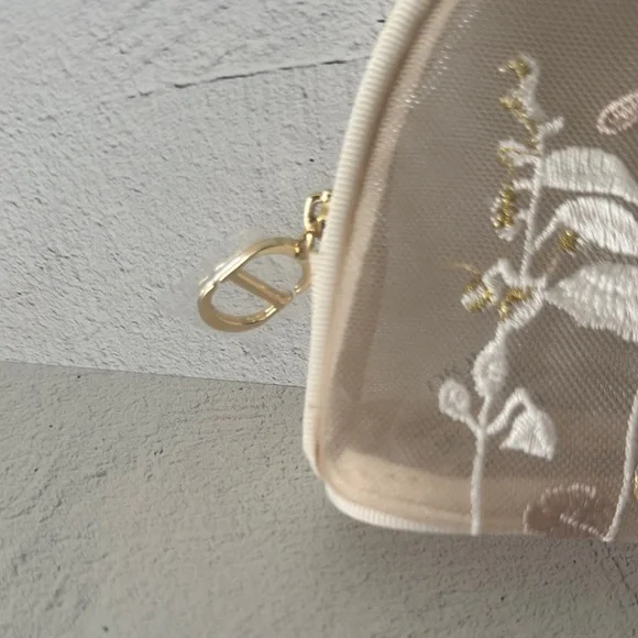 Dior Beauty Butterfly Embroidered Cosmetic Bag - Picture 7 of 10